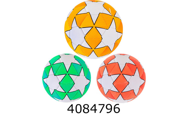 Мяч футб. прес-кожа №5 PVC 330гр 3 кольори (60) FB24329