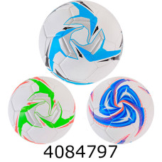 Мяч футб. прес-кожа №5 PVC 330гр 3 кольори (60) FB24330