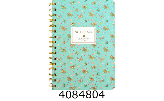 Блокнот на спір. збоку А5 80 арк. Axent кл. обкл. тв. TRMorning Dew3 (12) 8470-15-A-TR