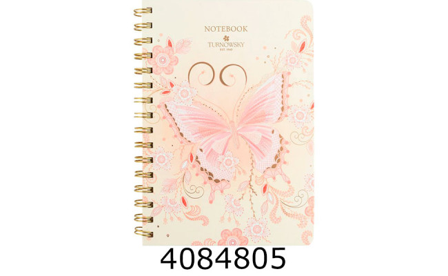 Блокнот на спір. збоку А5 80 арк. Axent кл. обкл. тв. Nat Melody 3 (12) 8470-12-A-TR