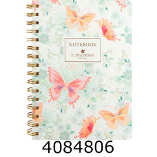 Блокнот на спір. збоку А5 80 арк. Axent кл. обкл. тв. Nat Melody 1 (12) 8473-4-A-TR