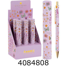 Ручка кульк. авт. Axent Morning Dew синя 05мм AB1107-02-2-A-TR (6) AB1107-02-2-A-T