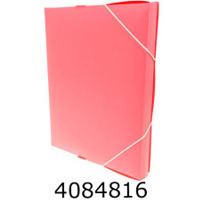 Папка - бокс Optima 30мм на гумці рожева (20) O35616-89