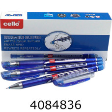 Ручка пише-стирає  синя 0.5мм (CL-232) (12/120) 232-CL