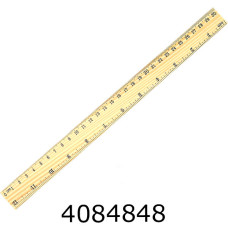 Лінійка дерев'яна 30см DSCN3116-30 (12/72) 3116-30