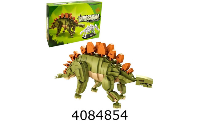 Конструктор Panlos Dinosaurio Stegosaurus 2 в 1 894 дет. (12) 612004