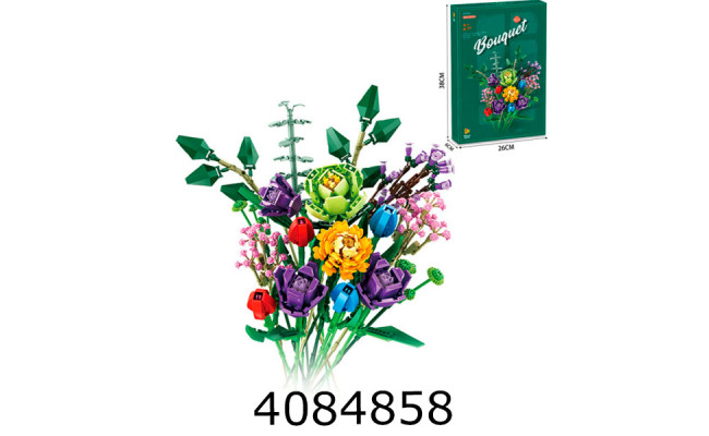 Конструктор Panlos Bouquet квіти 999 дет. (24) 655001