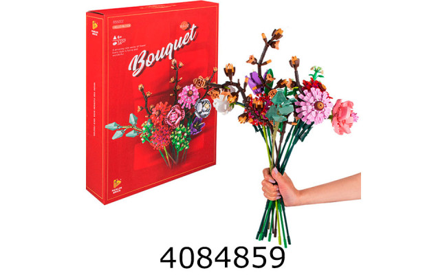 Конструктор Panlos Bouquet квіти 1237 дет. (12) 655002