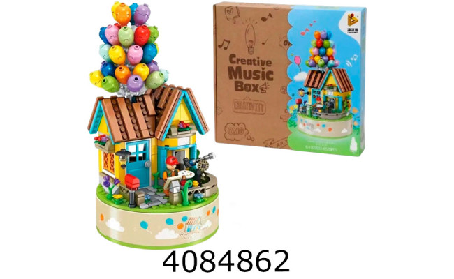 Конструктор Panlos музична скринька 525 дет. (18) 656014