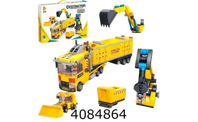 Конструктор Panlos будівельна техніка 589 дет. (18) 659009