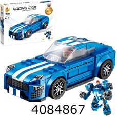 Конструктор Panlos гоночне авто синє 219 дет. (36) 661002C