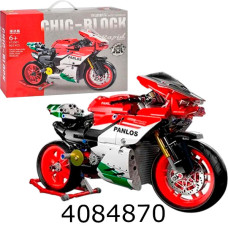 Конструктор Panlos мотоцикл 803 дет. (18) 672001