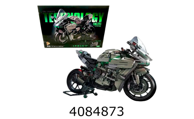 Конструктор Panlos мотоцикл KAWASAKI H2R 1968 дет. (6) 672103