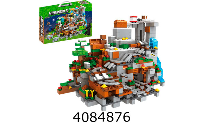 Конструктор Minecraft 1089 дет. (24) SJ8806