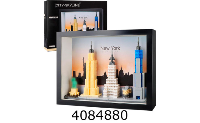 Конструктор City Skyline New York в рамці (48) M3230