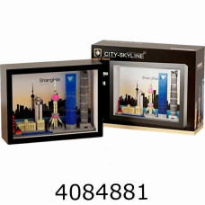Конструктор City Skyline Shanghai в рамці (48) M3231