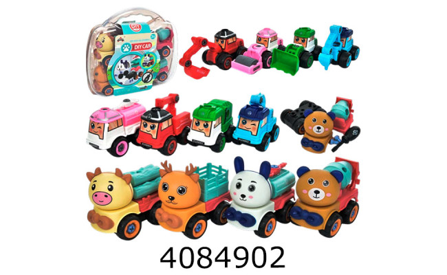 Конструктор з викруткою машина в валізі 28*25*7см (24) LY051B-D-C