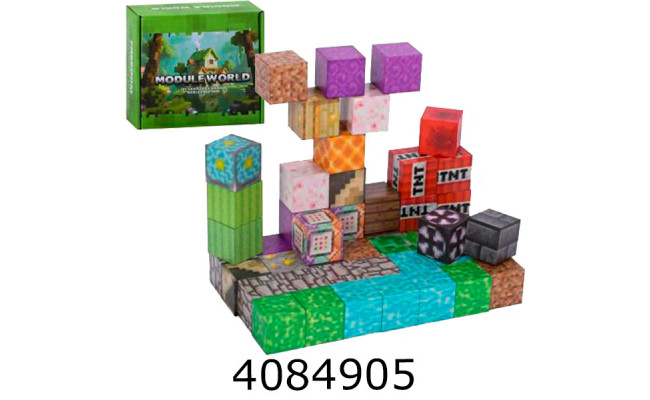 Конструктор магнітний Magnetic 50дет в коробці (24) UG8815