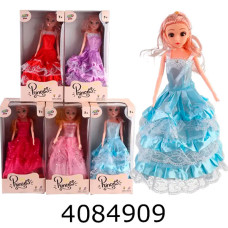 Лялька муз. на шарнірах в коробці муз. танцює 5 кольорів 26см (48) AL049-3-4