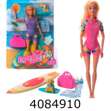 Лялька Defa в слюді  дошка для серфінгу сумка 2 кольори 29см  (24) DEFA 8471