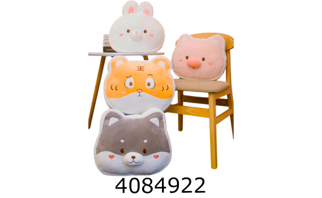 Тваринка-подушка м'яка іграшка 3 види 40*30*13см (42) YG0173