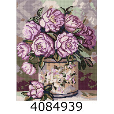 Алмазна мозаїка 40*50 квіти 