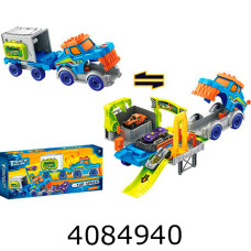 Трейлер в коробці + машинки 2шт 48*20*10см (16) 8142