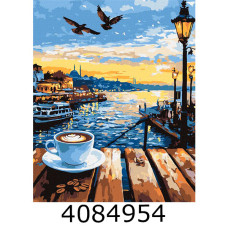 Картина по номерам 40*50см Міський пейзаж 