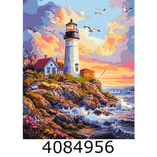 Картина по номерам 40*50см пейзаж 