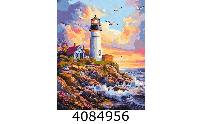 Картина по номерам 40*50см пейзаж 