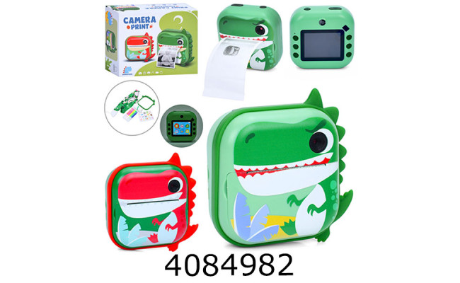 Фотоапарат акум. в коробці фото/відео миттєвий друк 2 кольори usb-зарядне 14*12*6см (5) M5-K