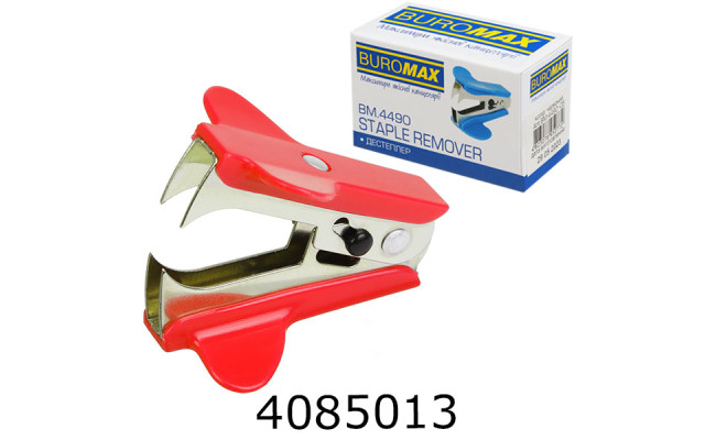 Антистеплер Buromax червоний (12) BM.4490-05