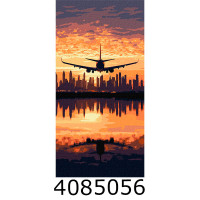 Картина по номерам 40*80см 