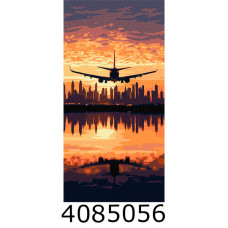 Картина по номерам 40*80см 