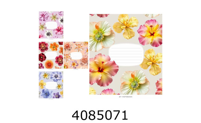 Зошит шк. 18 арк. лін. Школярик Star ВД-лак 