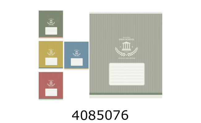 Зошит шк. 24 арк. кл. Школярик Star  ВД-лак 