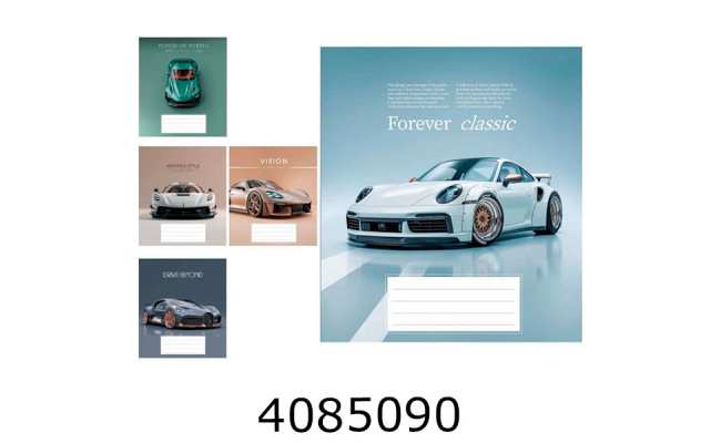 Зошит шк. 60 арк. кл. Школярик ВД-лак 