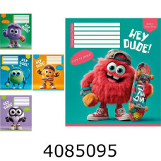 Зошит шк. 12 арк. кл. Школярик виб. УФ-лак 