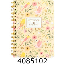 Блокнот на спір. збоку А5 80 арк. Axent кл. обкл. тв. Secret Garden 2 (12) 8473-2-A-TR