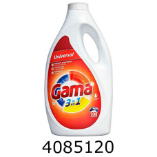 Гель для прання  універсальний 3в1 37л Gama 845546