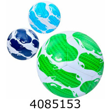 Мяч футб. прес-кожа №5 PVC 340-360гр 3 кольори (30) EV-3394