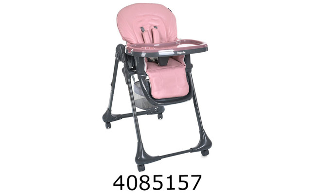 Стільчик для годування рожевий M 3233L Pink