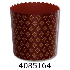 Форма для паски d90*85 золото універсал темно коричневий (10/50/300)