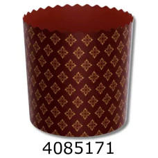 Форма для паски d130*85 золото універсал темно - коричневий (10/50/300)