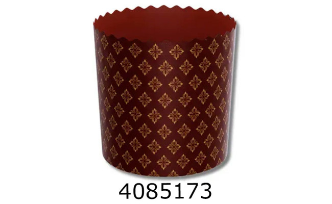 Форма для паски d150*100 золото універсал темно - коричневий (10/50/300)