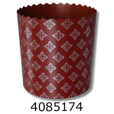 Форма для паски d150*100 срібло універсал темно - коричневий (10/50/300)