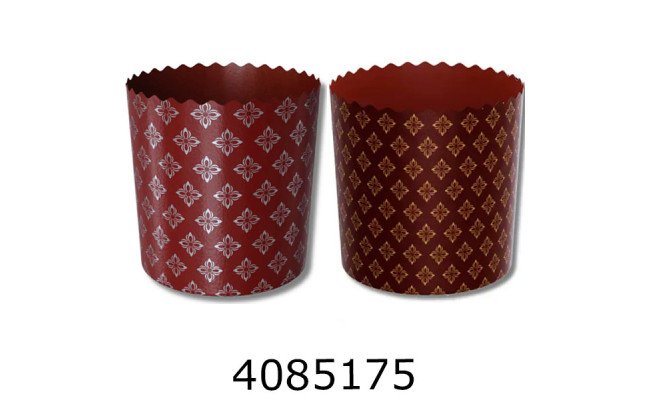 Форма для паски d178/110 срібло золото темно - коричневий (10/300)