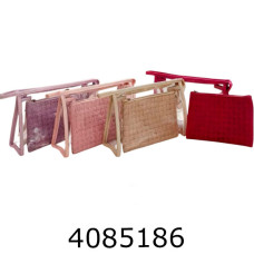 Косметичка 4 кольора 2в1 22*15  18*12 см 102-8