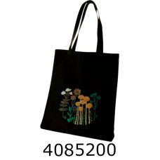 Сумка шопер зі змійкою Квіти 34*40см 802-45