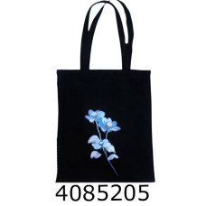 Сумка шопер зі змійкою Квіти 34*40см 802-31